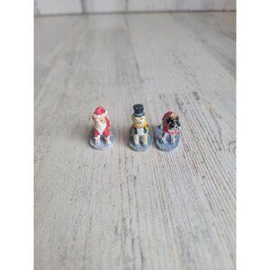 Lemax‎ Mini xmas dress up dog pet Village accessory Xmas set